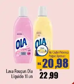 Proença Supermercados Lava Roupas Ola Líquido oferta