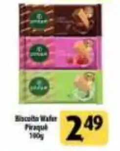 Coelho Diniz Biscoleta Wafer Piraque oferta