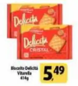 Coelho Diniz Biscoito Delicita Cristal oferta