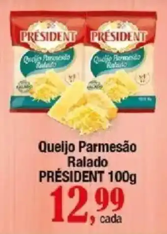 Supermercados Unidos Queijo Parmesão Ralado oferta