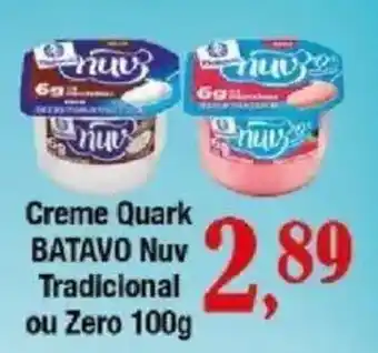 Supermercados Unidos Creme Quark BATAVO Nuv Tradicional ou Zero oferta