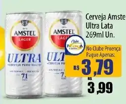 Proença Supermercados Cerveja amstel ultra oferta