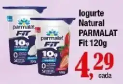 Supermercados Unidos logurte natural parmalat fit oferta
