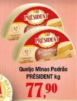 Supermercados Unidos Queijo Minas Padrão oferta