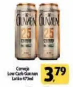 Coelho Diniz Cerveja Low Carb Gunnun oferta