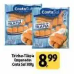 Coelho Diniz Tirinhas tilápia empanadas oferta