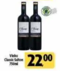 Coelho Diniz Vinho Classic Salton oferta