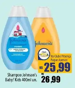 Proença Supermercados Shampoo johnson's baby/ kids oferta