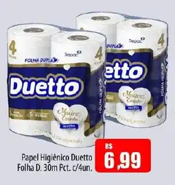 Proença Supermercados Papel Higiênico Duetto oferta