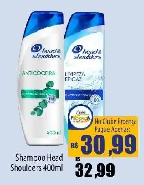 Proença Supermercados Shampoo head shoulders oferta