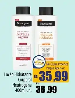 Proença Supermercados Loção Hidratante Corporal Neutrogena oferta