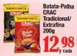 Supermercados Unidos Batata-Palha CRAC Tradicional/Extrafina oferta