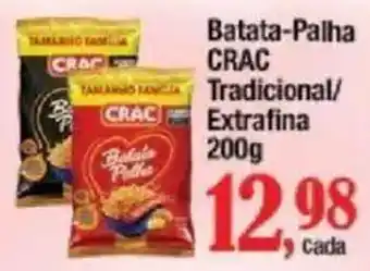 Supermercados Unidos Batata-Palha CRAC Tradicional/Extrafina oferta
