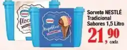 Supermercados Unidos Sorvete nestlé tradicional sabores oferta