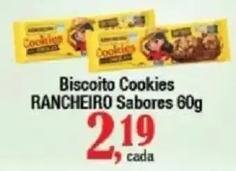 Supermercados Unidos Biscoito Cookies Rancheiro Sabores oferta