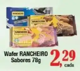 Supermercados Unidos Wafer rancheiro sabores oferta