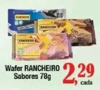 Supermercados Unidos Wafer rancheiro sabores oferta