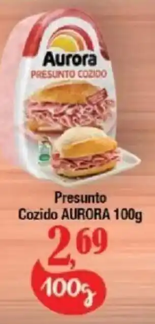 Supermercados Unidos Presunto cozido aurora oferta