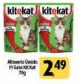 Coelho Diniz Alimento Úmido P/ Gato Kit Kat oferta