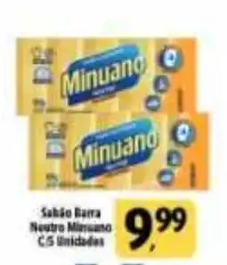 Coelho Diniz Sabão Barra Neutro Minuano oferta