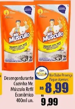 Proença Supermercados Desengordurante cozinha mr. músculo refil econômico oferta