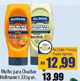 Proença Supermercados Molho para Chuchar Hellmann's oferta