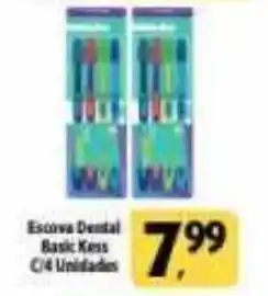 Coelho Diniz Escova Dental Basic Kiss oferta