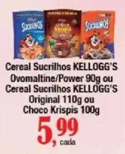 Supermercados Unidos Cereal Sucrilhos kellogg's oferta