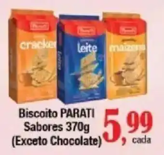 Supermercados Unidos Biscoito parati sabores oferta