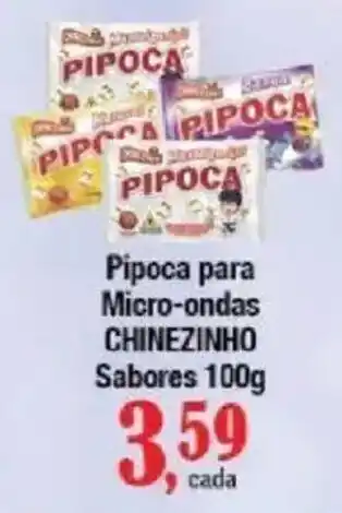 Supermercados Unidos Pipoca para Micro-ondas CHINEZINHO oferta