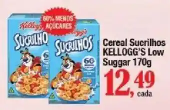 Supermercados Unidos Cereal Sucrilhos kellogg's low sugar oferta