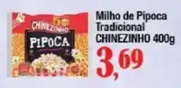 Supermercados Unidos milho de pipoca tradicional chinezinho oferta