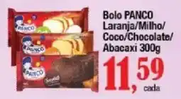 Supermercados Unidos Bolo PANCO Laranja/Milho/Coco/Chocolate oferta