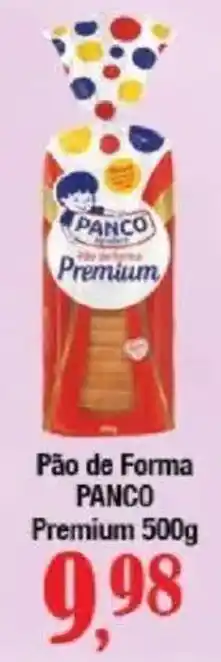 Supermercados Unidos Pão de Forma Panco Premium oferta