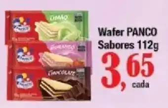 Supermercados Unidos Wafer PANCO Sabores oferta