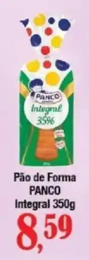 Supermercados Unidos Pão de Forma PANCO Integral oferta