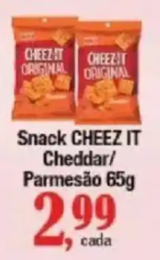 Supermercados Unidos Snack cheez it cheddar/ parmesão oferta