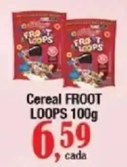 Supermercados Unidos Cereal froot loops oferta
