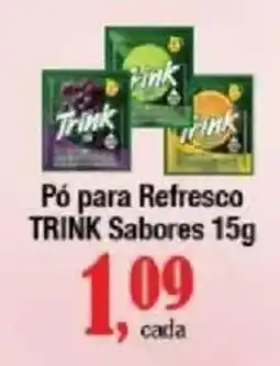 Supermercados Unidos Pó para Refresco Trink Sabores oferta