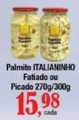 Supermercados Unidos Palmito italianinho oferta