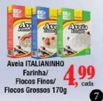 Supermercados Unidos Aveia Italianinho oferta