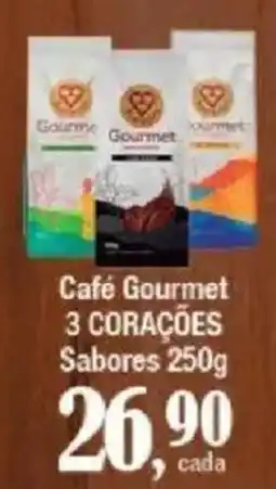 Supermercados Unidos Café Gourmet 3 Corações oferta