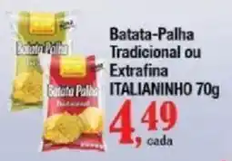 Supermercados Unidos Batata Palha Tradicional ou Extrafina oferta