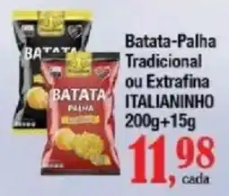 Supermercados Unidos Batata-palha tradicional ou extrafina italianinho oferta