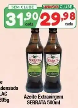 Supermercados Unidos Azeite Extravirgem Serrata oferta