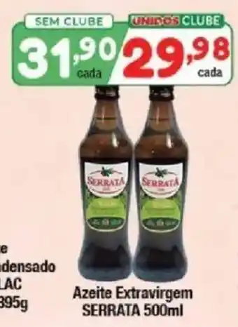 Supermercados Unidos Azeite Extravirgem Serrata oferta