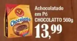 Supermercados Unidos Achocolatado em Pó Chocolatto oferta