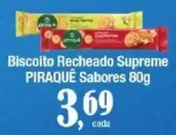 Supermercados Unidos Biscoito Recheado Supreme Piraquê Sabores oferta