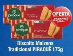 Supermercados Unidos Biscoito Malzena Tradicional Piraqué oferta