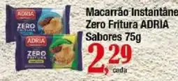 Supermercados Unidos Macarrão instantâneo zero fritura adria sabores oferta